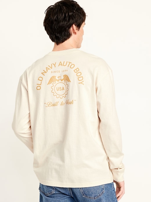 Image number 2 showing, Long-Sleeve Heavyweight Logo T-Shirt