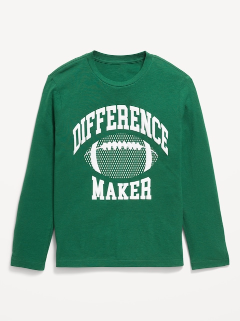 Long-Sleeve Graphic T-Shirt for Boys