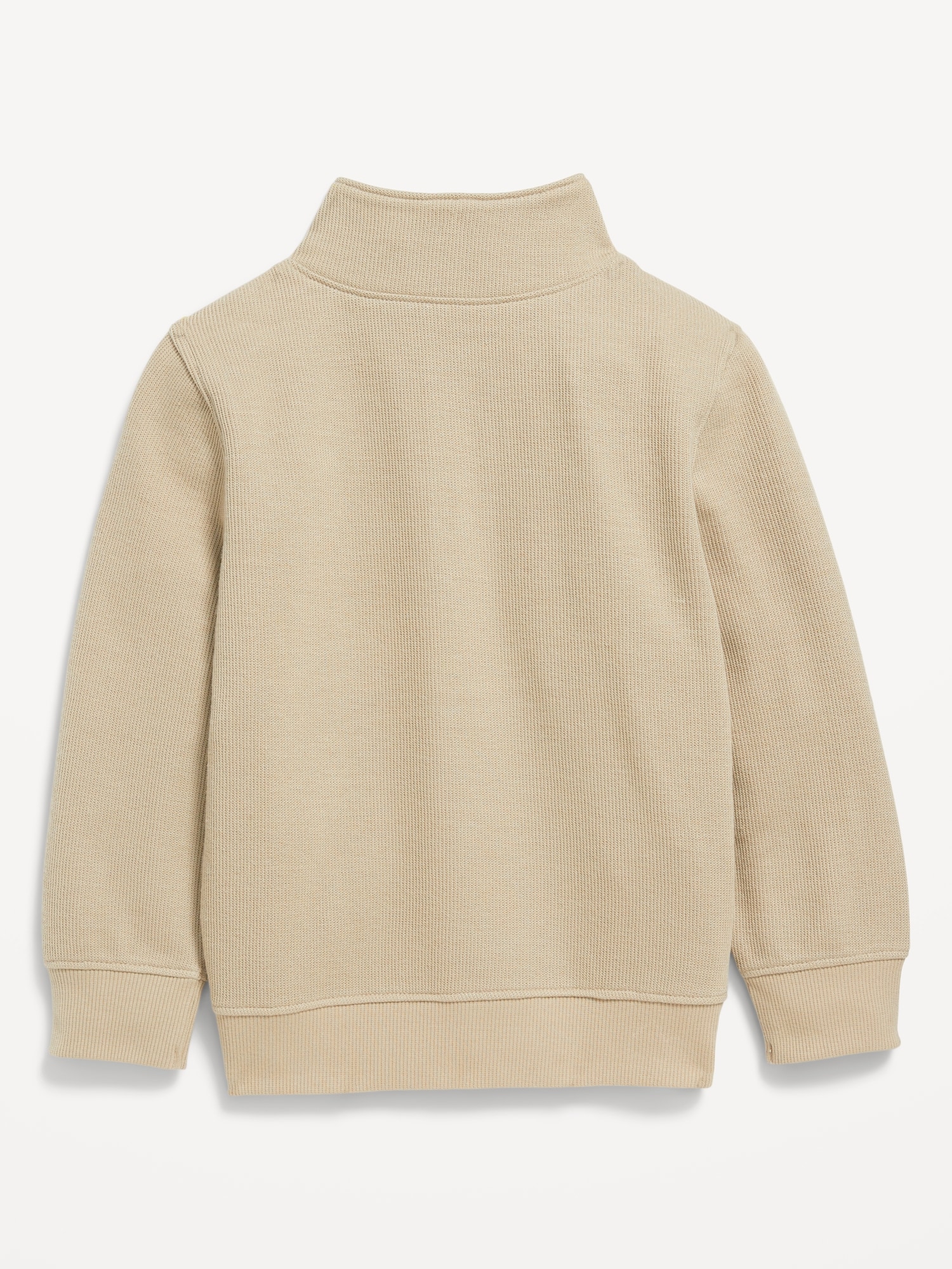 French Rib Quarter-Zip Sweater for Toddler Boys