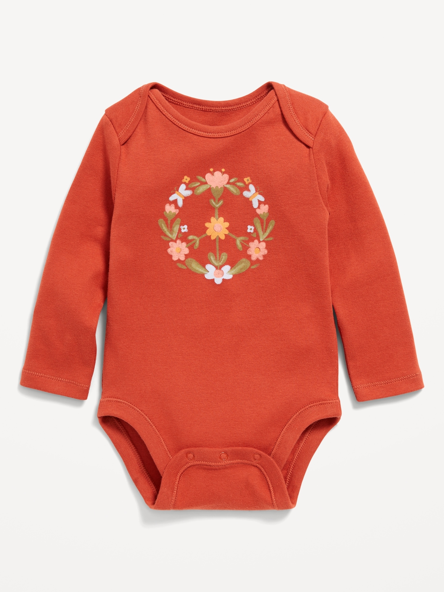 Long-Sleeve Graphic Bodysuit for Baby