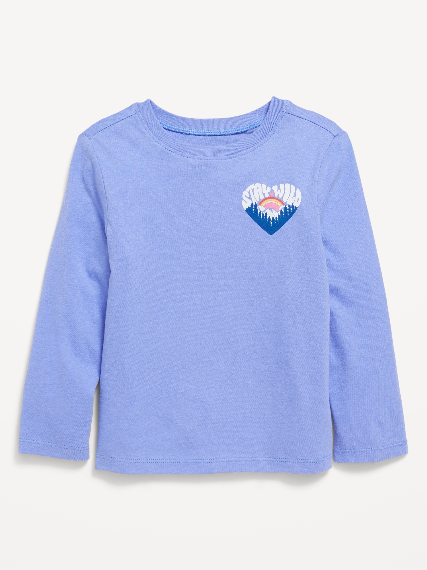 Long-Sleeve Graphic T-Shirt for Toddler Girls