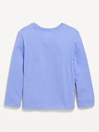 Image number 2 showing, Long-Sleeve Graphic T-Shirt for Toddler Girls