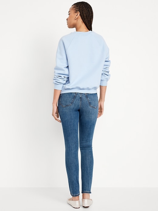 Image number 3 showing, High-Waisted Rockstar Super-Skinny Jeans