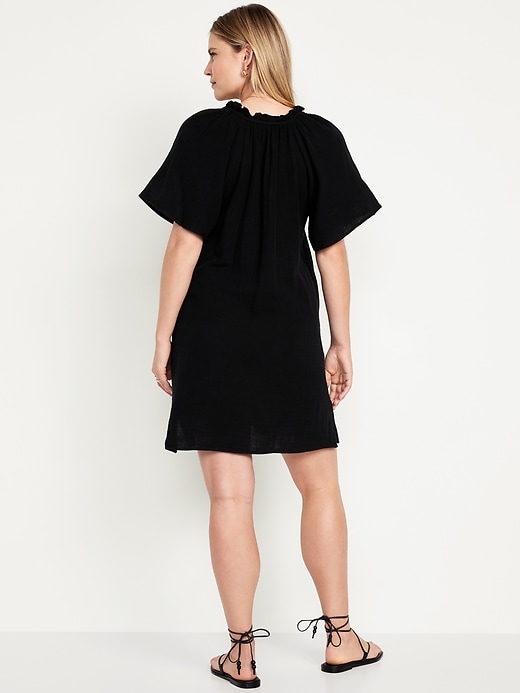 Image number 2 showing, Maternity Short Sleeve Swing Dress