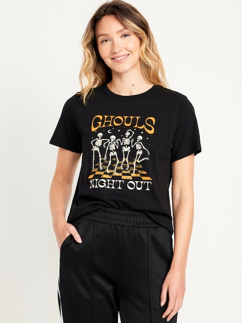 T-shirt passe-partout à imprimé - Ghouls Night Out (Soirée De Petits Monstres)