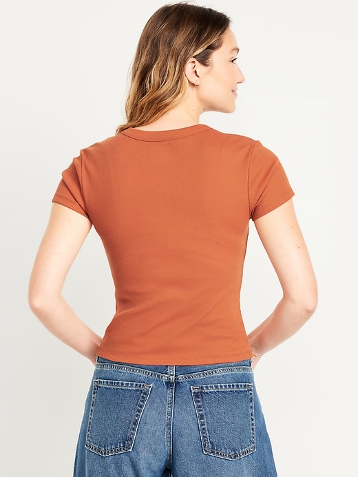 Image number 2 showing, Snug Crop T-Shirt