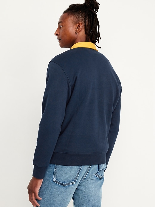 Image number 5 showing, Quarter-Zip Fleece Polo