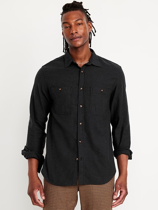 Image number 1 showing, Flannel Pocket Shirt