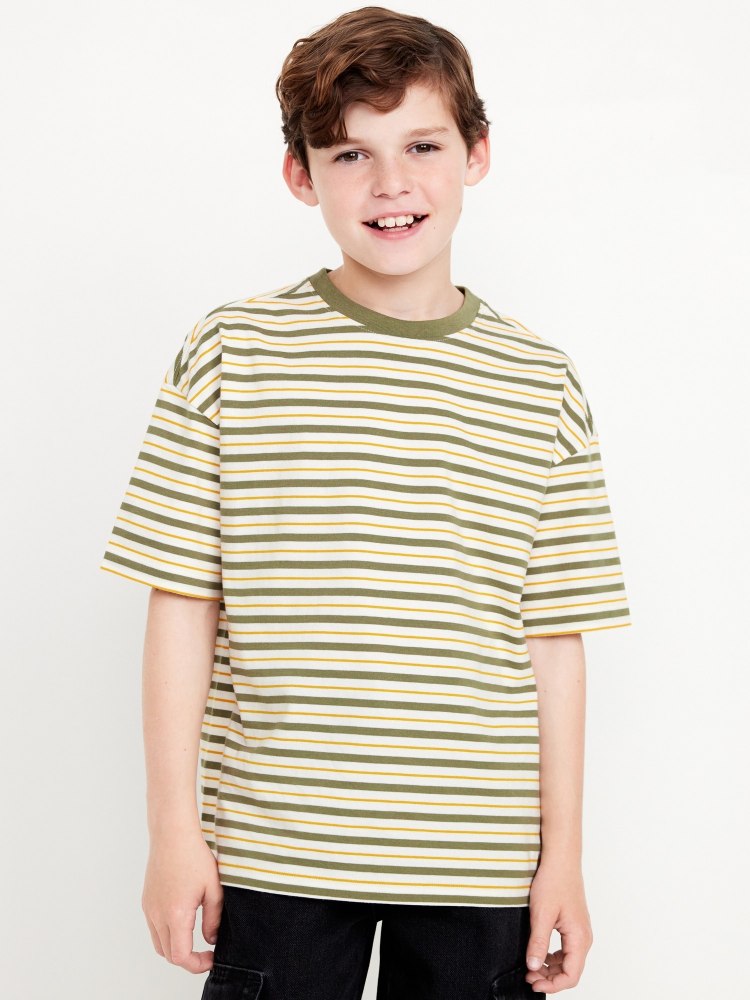 Oversized Short-Sleeve T-Shirt for Boys