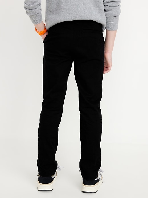 Voir une image plus grande du produit 2 de 6. Pantalon chino d’uniforme scolaire étroit à extensibilité intégrée pour Garçon