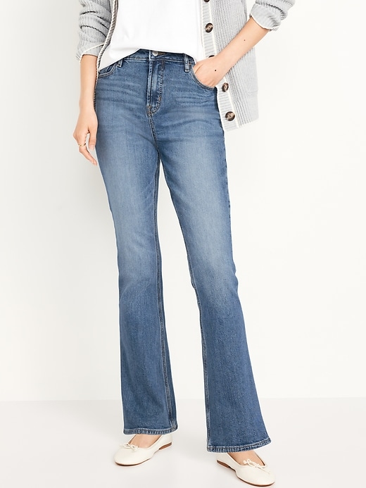 Image number 8 showing, Extra High-Waisted Flare Jeans