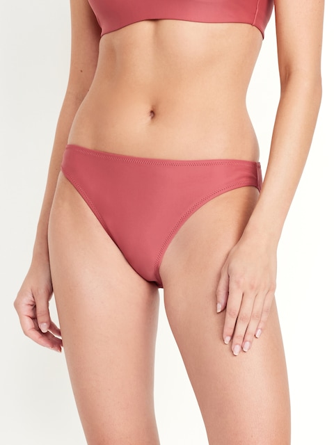 Low-Rise Classic Bikini Swim Bottoms