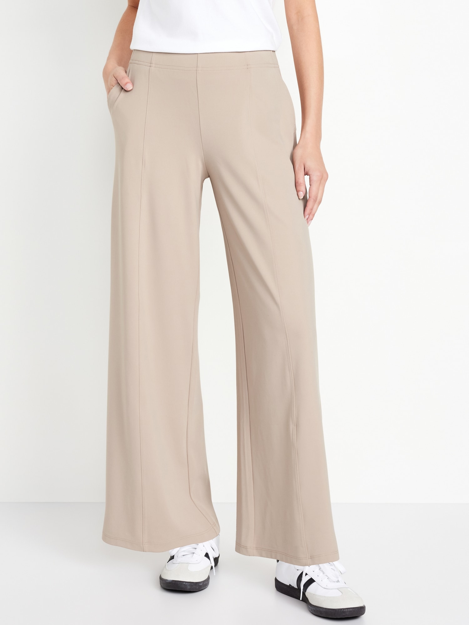 High-Waisted PowerSoft Trouser Pants