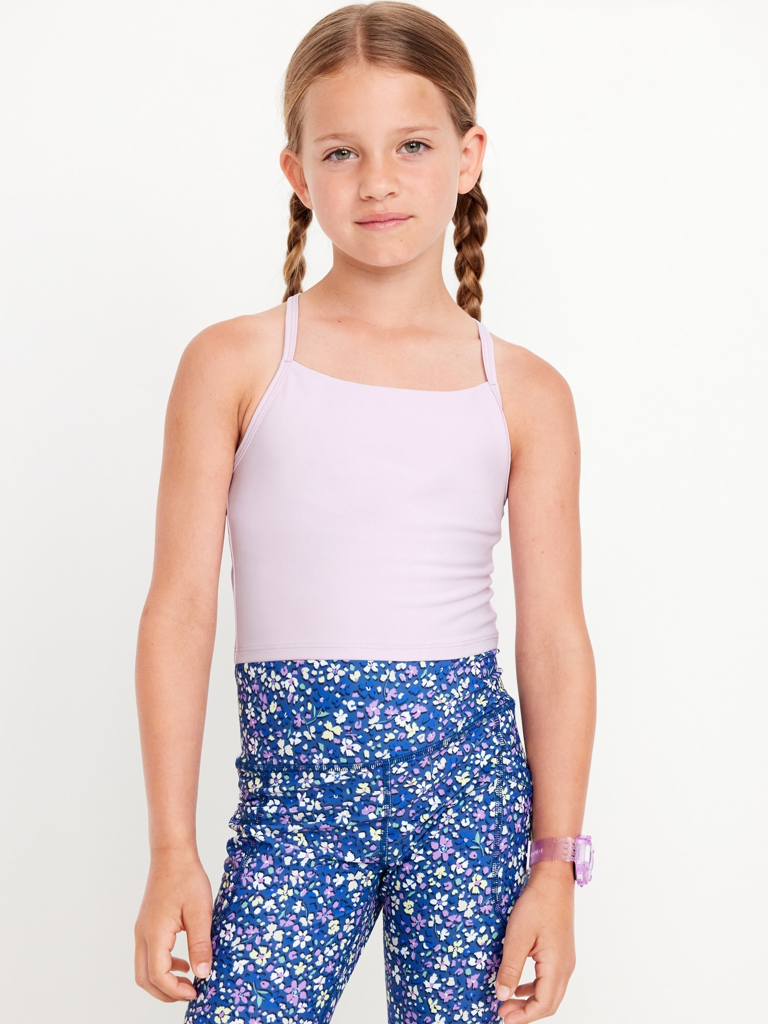 PowerSoft Longline Sports Bra for Girls