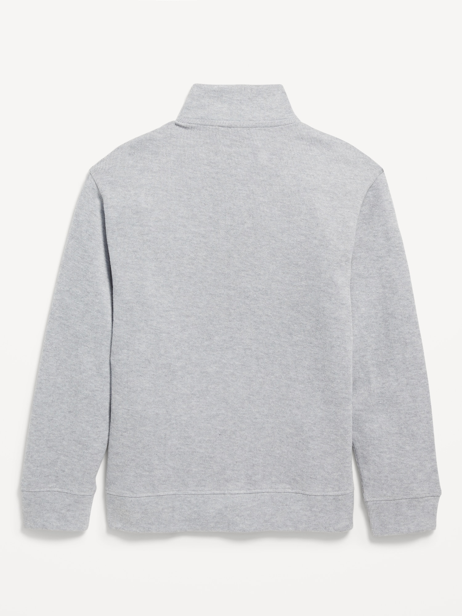 French Rib Quarter-Zip Sweater for Boys