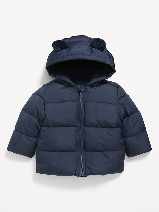 View large product image 1 of 1. Unisex Water-Resistant Quilted Puffer Jacket for Baby