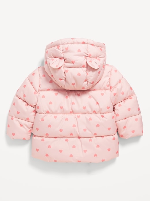 View large product image 2 of 2. Unisex Water-Resistant Quilted Puffer Jacket for Baby