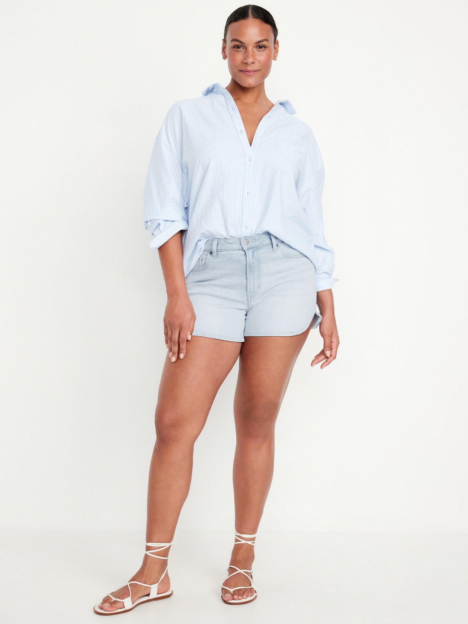 High-Waisted OG Jean Shorts - 3-inch inseam