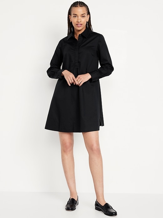 Image number 1 showing, Loose Mini Shirt Dress