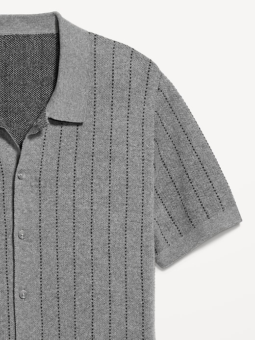 Image number 5 showing, Button-Down Striped Sweater