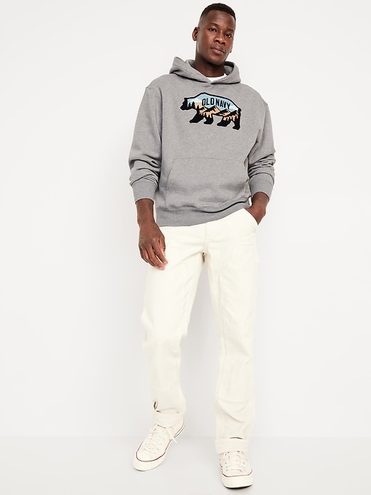 Image number 3 showing, Oversized Logo Pullover Hoodie