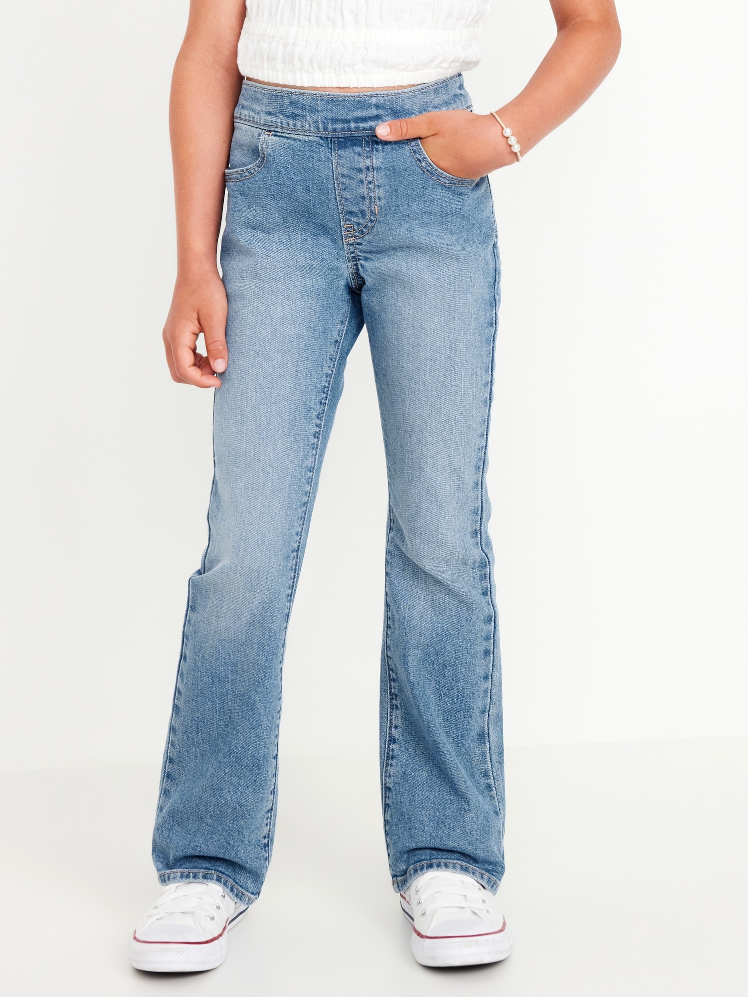 Wow Boot-Cut Pull-On Jeans for Girls