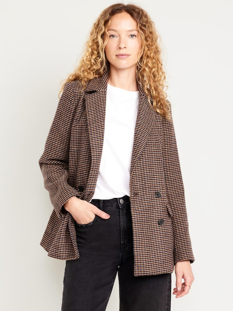 Double-Breasted Blazer