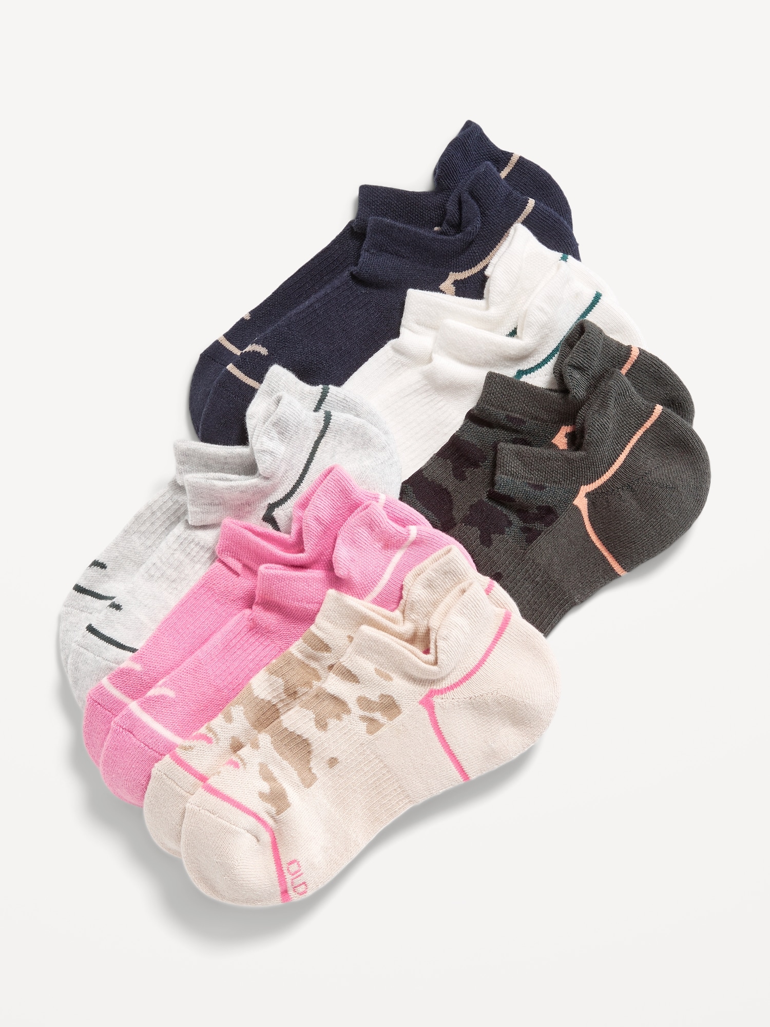 Athletic Ankle Socks  6-Pack