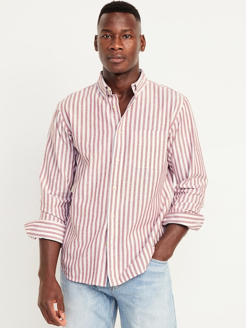 Chemise Oxford classique passe-partout - Rose