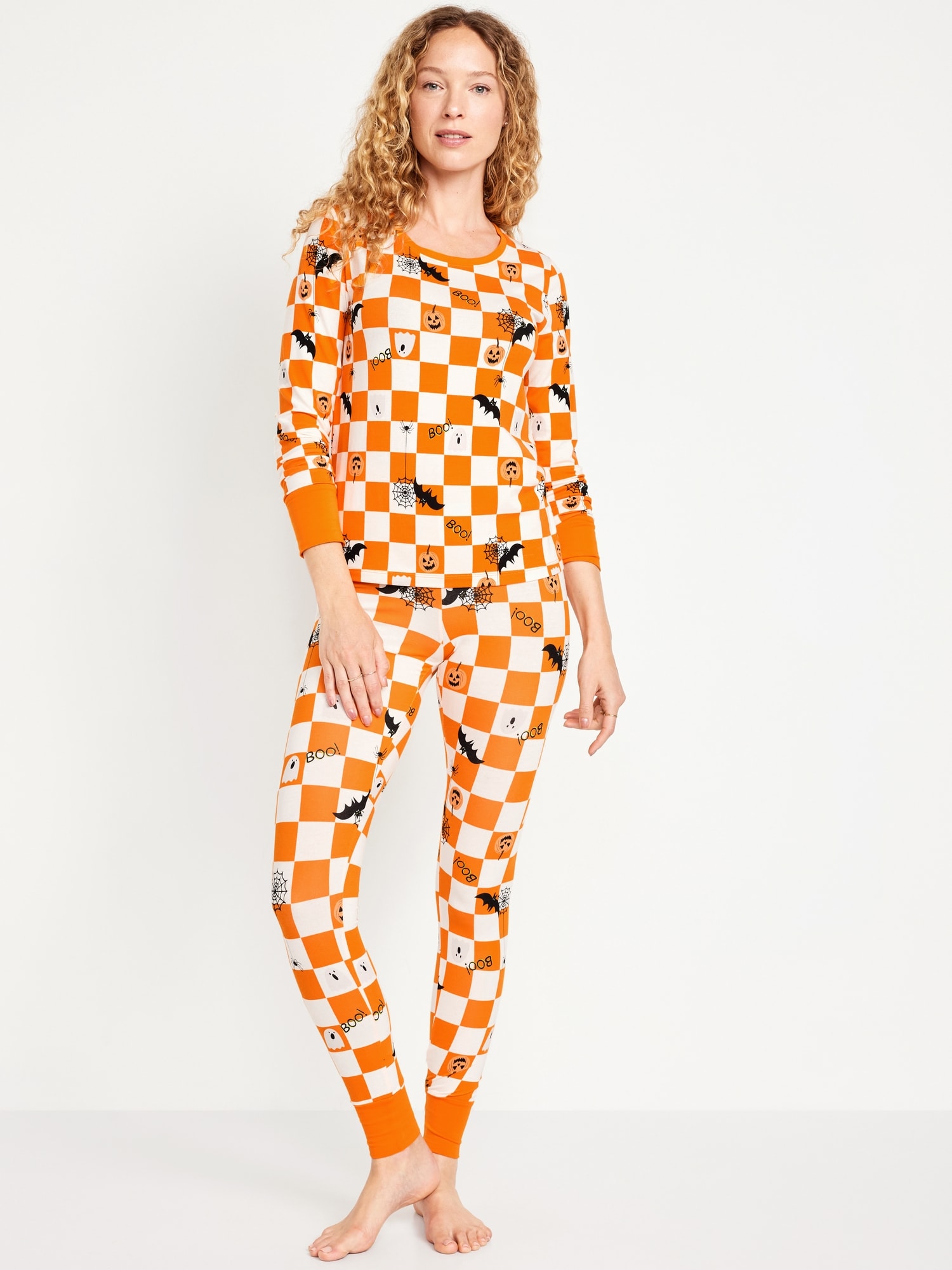 Halloween Print Pajama Set