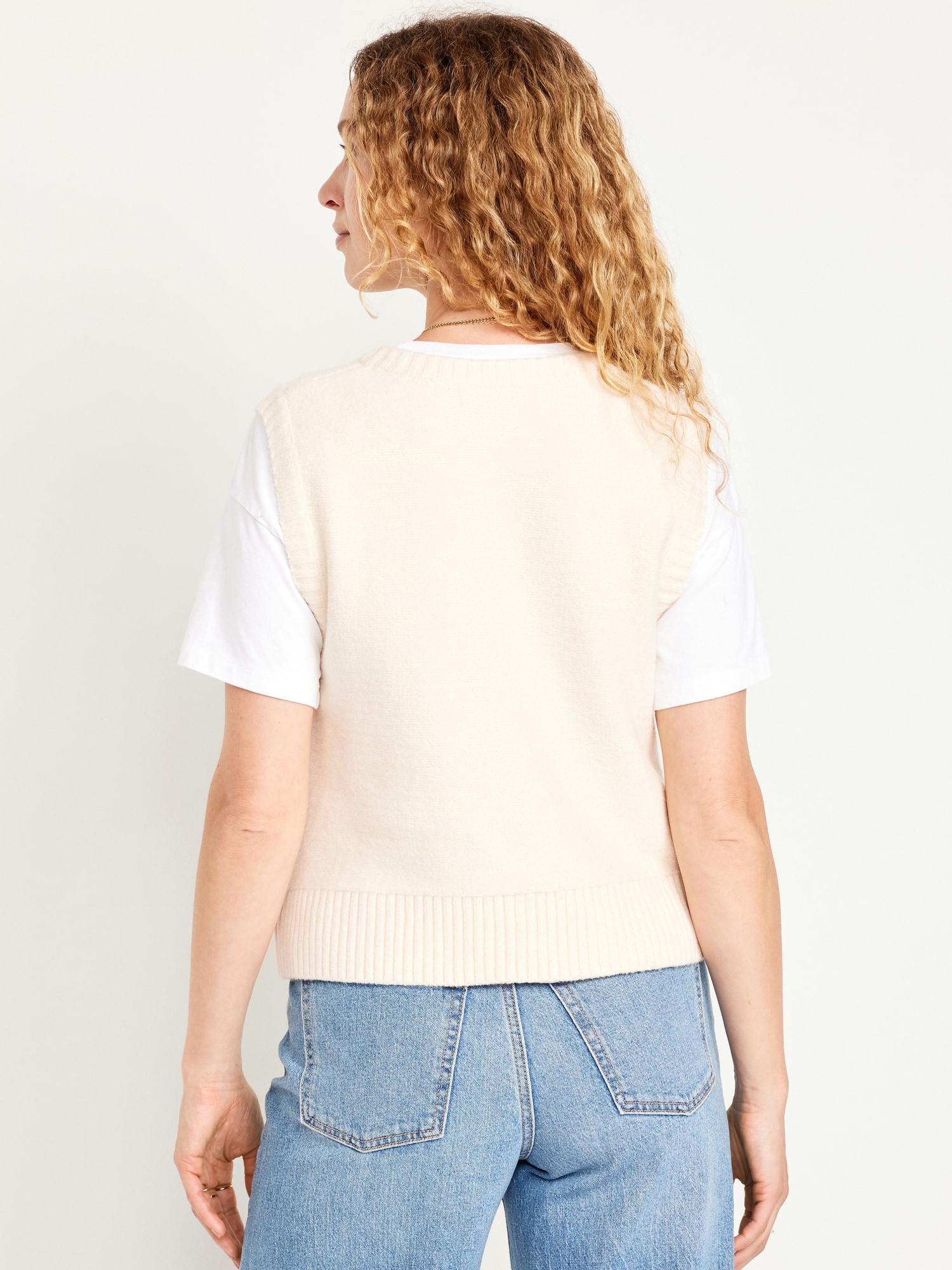 SoSoft Cable-Knit Vest