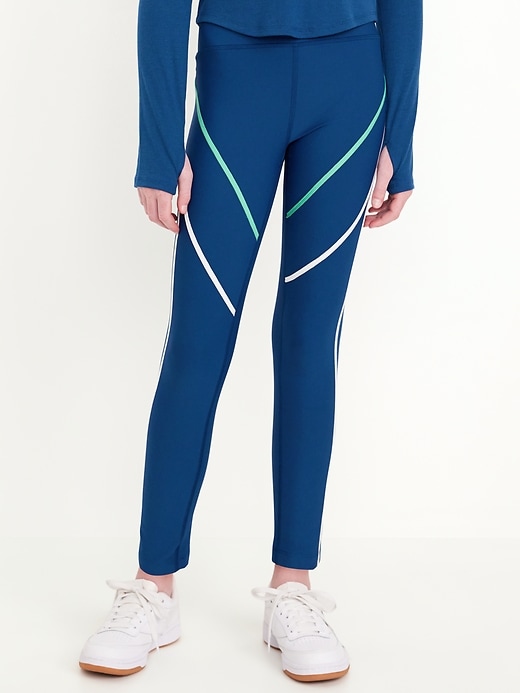 Voir une image plus grande du produit 1 de 4. Legging Powersoft à taille haute longueur 7/8 pour fille