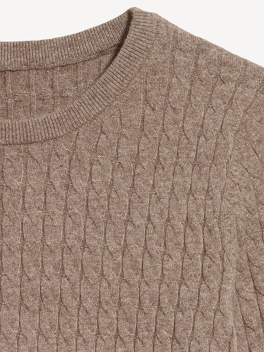 Image number 6 showing, SoSoft Crew-Neck Cable Sweater