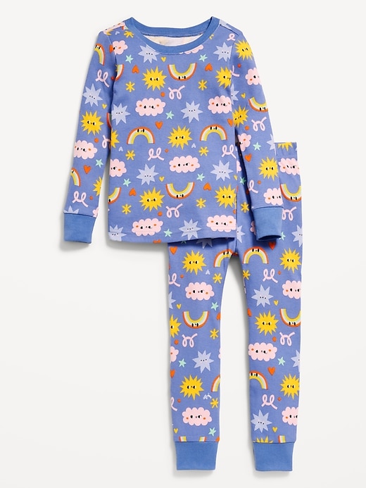 View large product image 1 of 2. Snug-Fit Printed Pajama Set for Toddler &amp; Baby