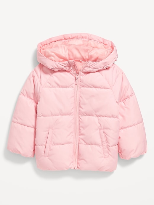 Voir une image plus grande du produit 1 de 2. Veste rembourrée matelassée hydrorésistante pour toute-petite fille