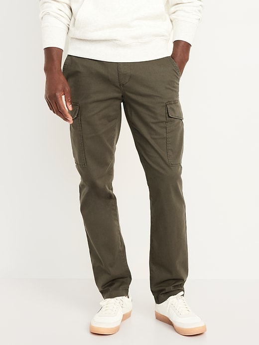 Image number 1 showing, Straight Refined Tailored Cargo Pants