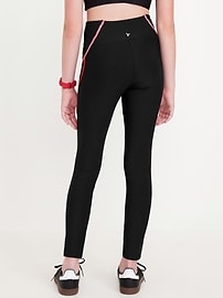Image number 2 showing, High-Waisted Power-Soft 7/8 Leggings for Girls