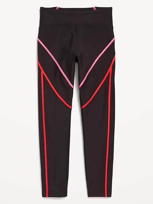 Image number 4 showing, High-Waisted Power-Soft 7/8 Leggings for Girls