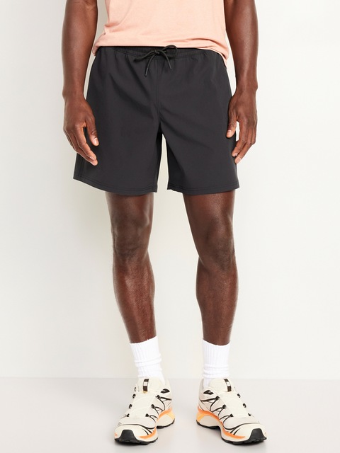 Dynamic Tech Woven Shorts -- 7-inch inseam - Black