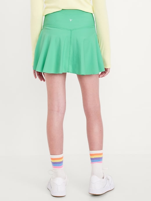 View large product image 2 of 5. High-Waisted PowerSoft Skort for Girls