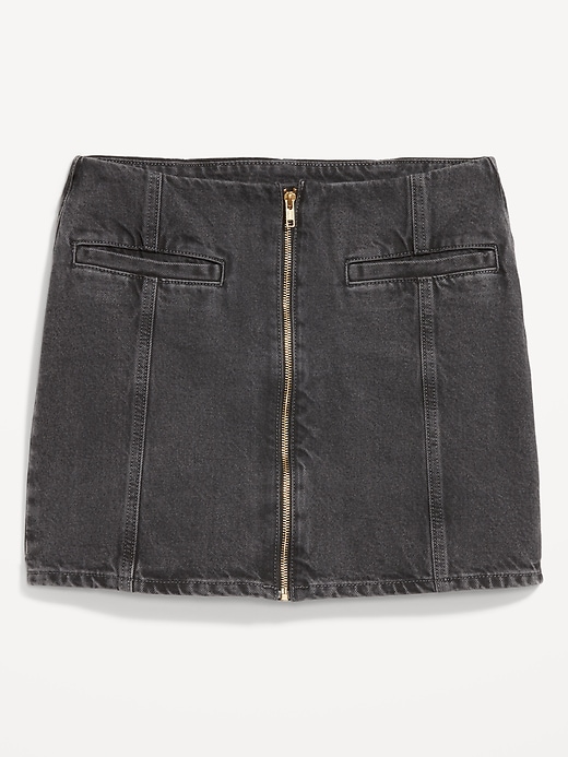 Image number 4 showing, Mid-Rise OG Jean Mini Skirt