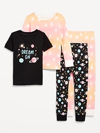 Image number 1 showing, Snug-Fit Pajama 4-Piece Set for Toddler & Baby