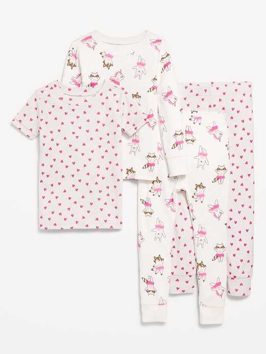 View large product image 1 of 3. Snug-Fit Pajama 4-Piece Set for Toddler &amp; Baby