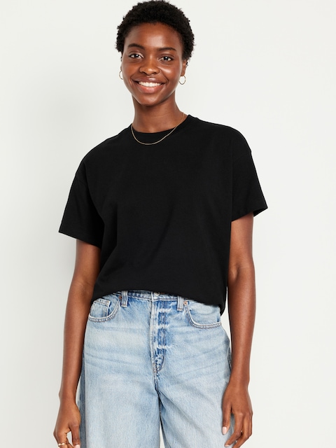 Vintage Crew-Neck T-Shirt - Black Jack