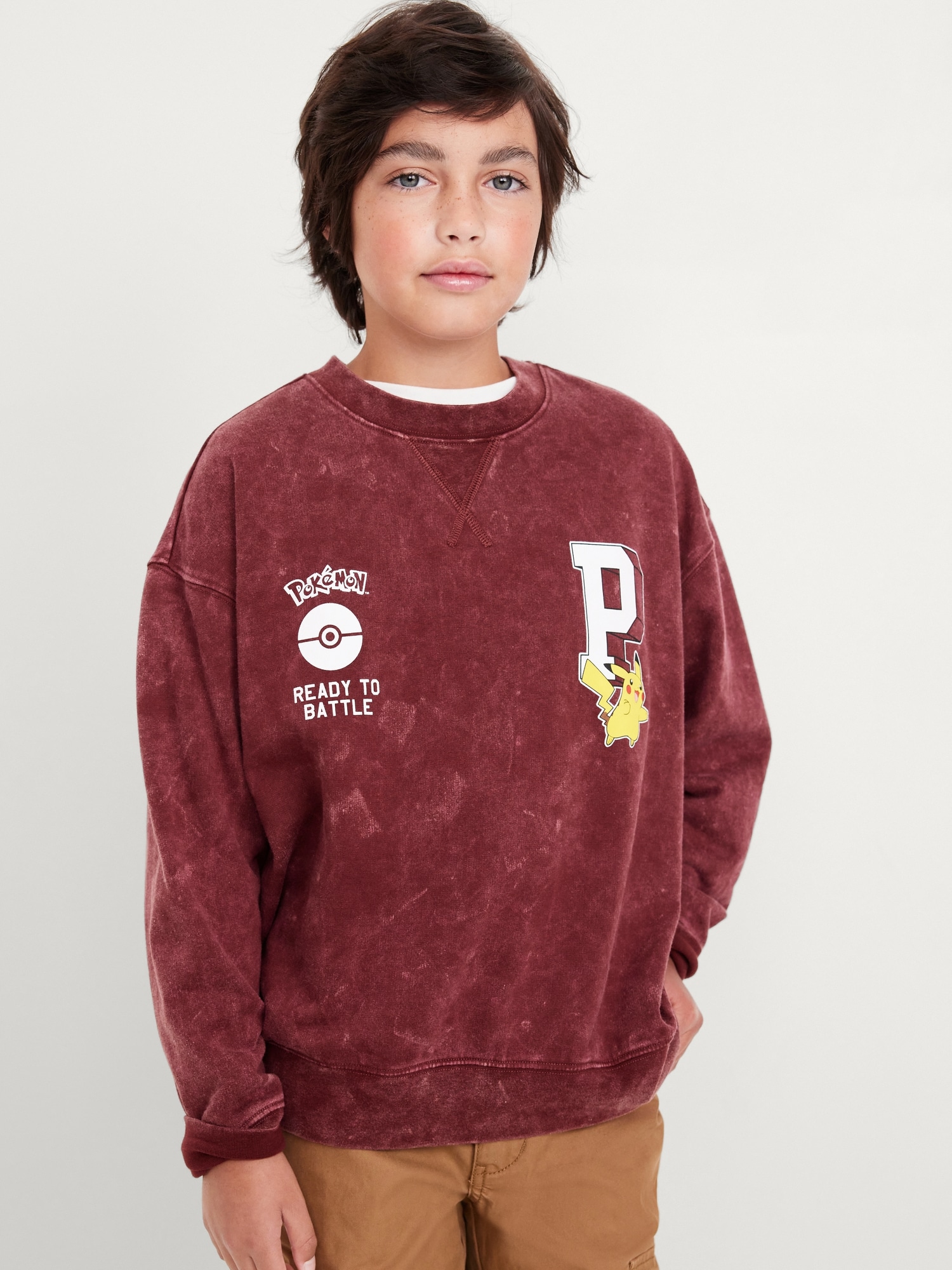 Over-Sized Gender-Neutral Sweatshirt for Kids
