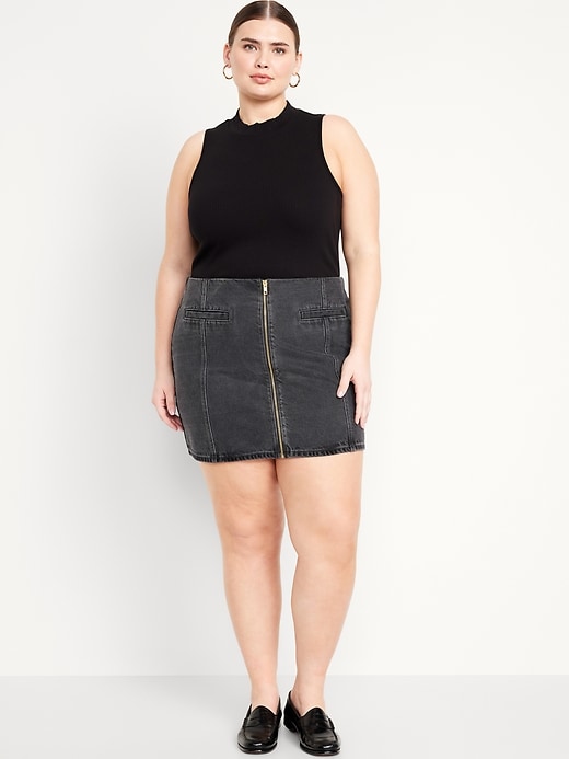 Image number 7 showing, Mid-Rise OG Jean Mini Skirt