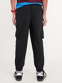 L'image numéro 2 présente Pantalon cargo de jogging coupe généreuse pour Garçon