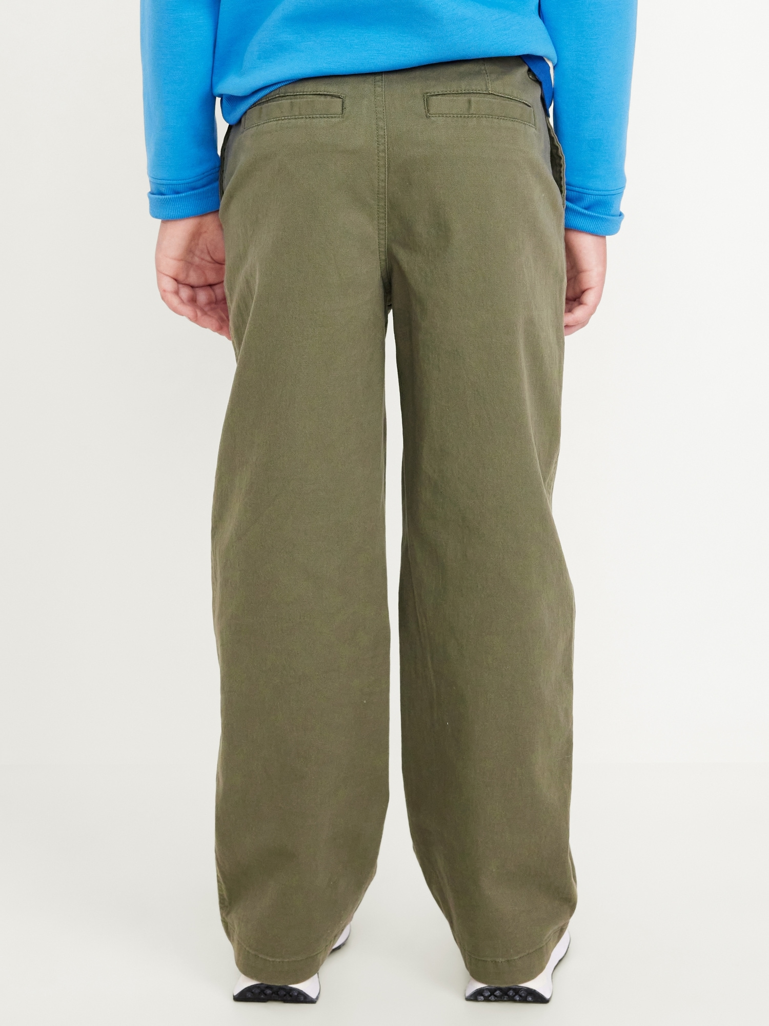 Baggy Straight Leg Chino Pants for Boys