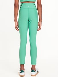 Image number 2 showing, High-Waisted Power-Soft 7/8 Leggings for Girls