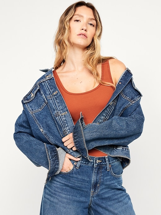 Image number 3 showing, Rib-Knit First Layer Tank Top